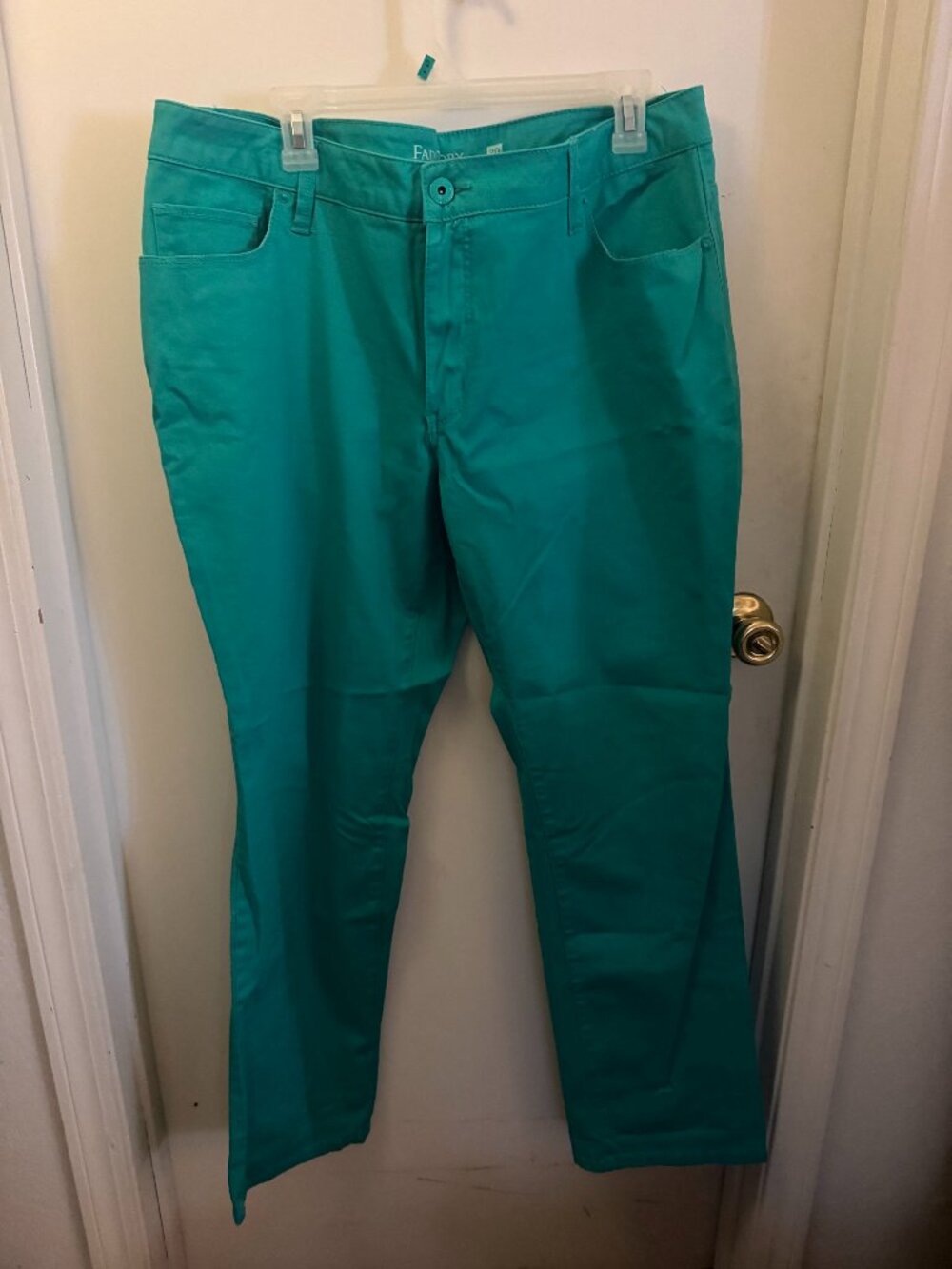 Faded Glory Teal Pants W 20